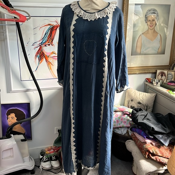 Magnolia Pearl, Navy Eudora Dress. Excellent condition - Picture 10 of 14